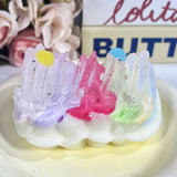 レインボークリームロールケーキスクイーズ スローリバウンド ストレス解消グッズ 高品質 ハンドメイド 食品グレードシリコン 学生ギフト